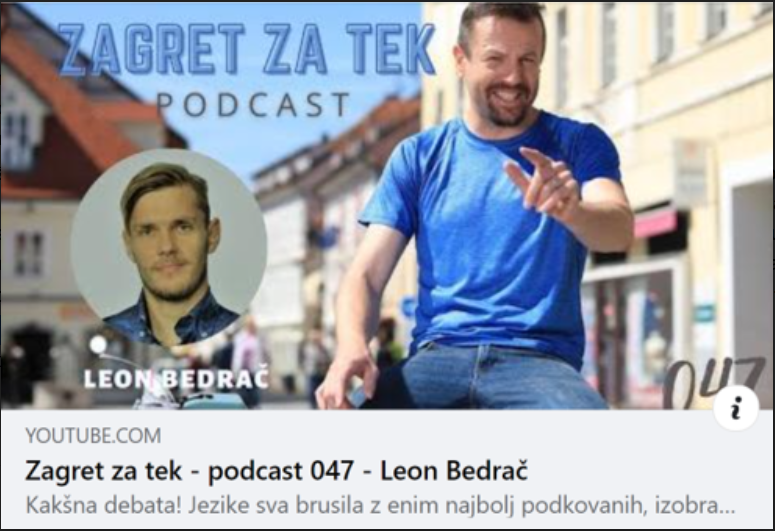 Podcast Zagret za tek